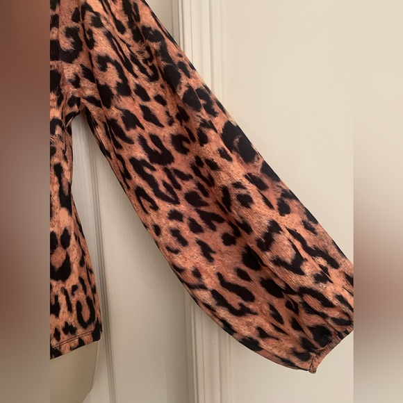 ZARA ANIMAL PRINT TOP - Picture 5 of 6